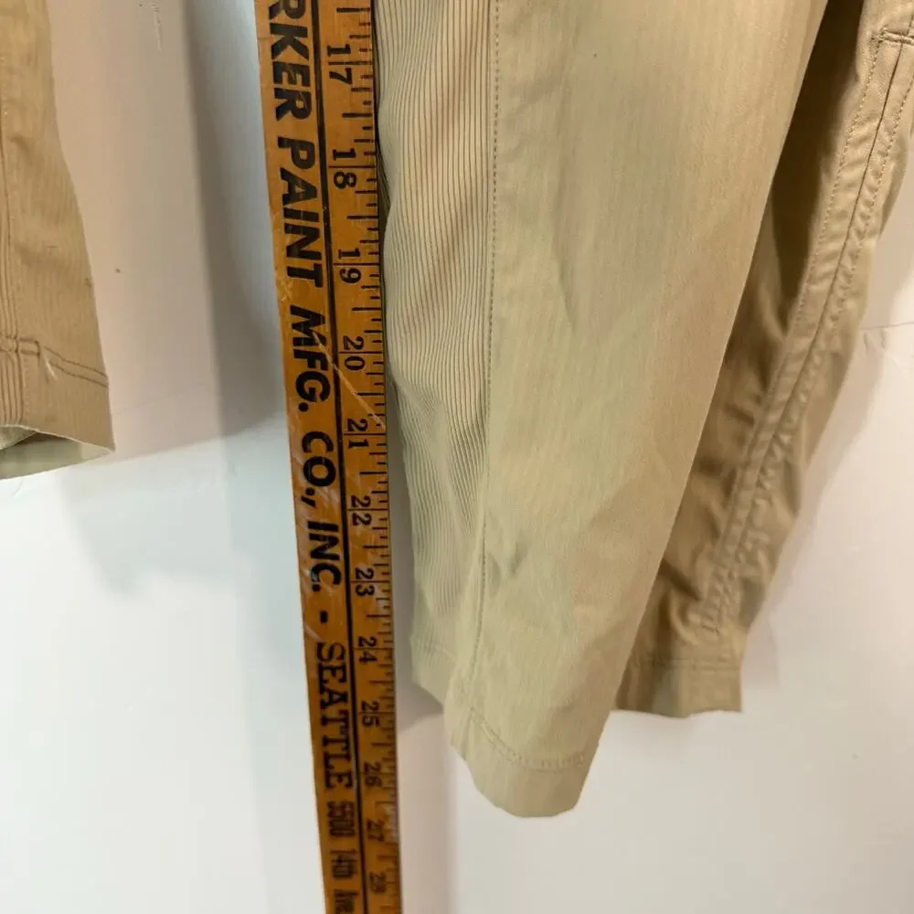 Lululemon Women's Beyond the Studio Crop Pants Trench Tan‎ 6 Swift Athleisure